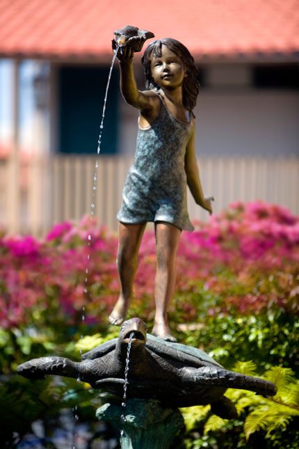 Pepper Tree Fountain